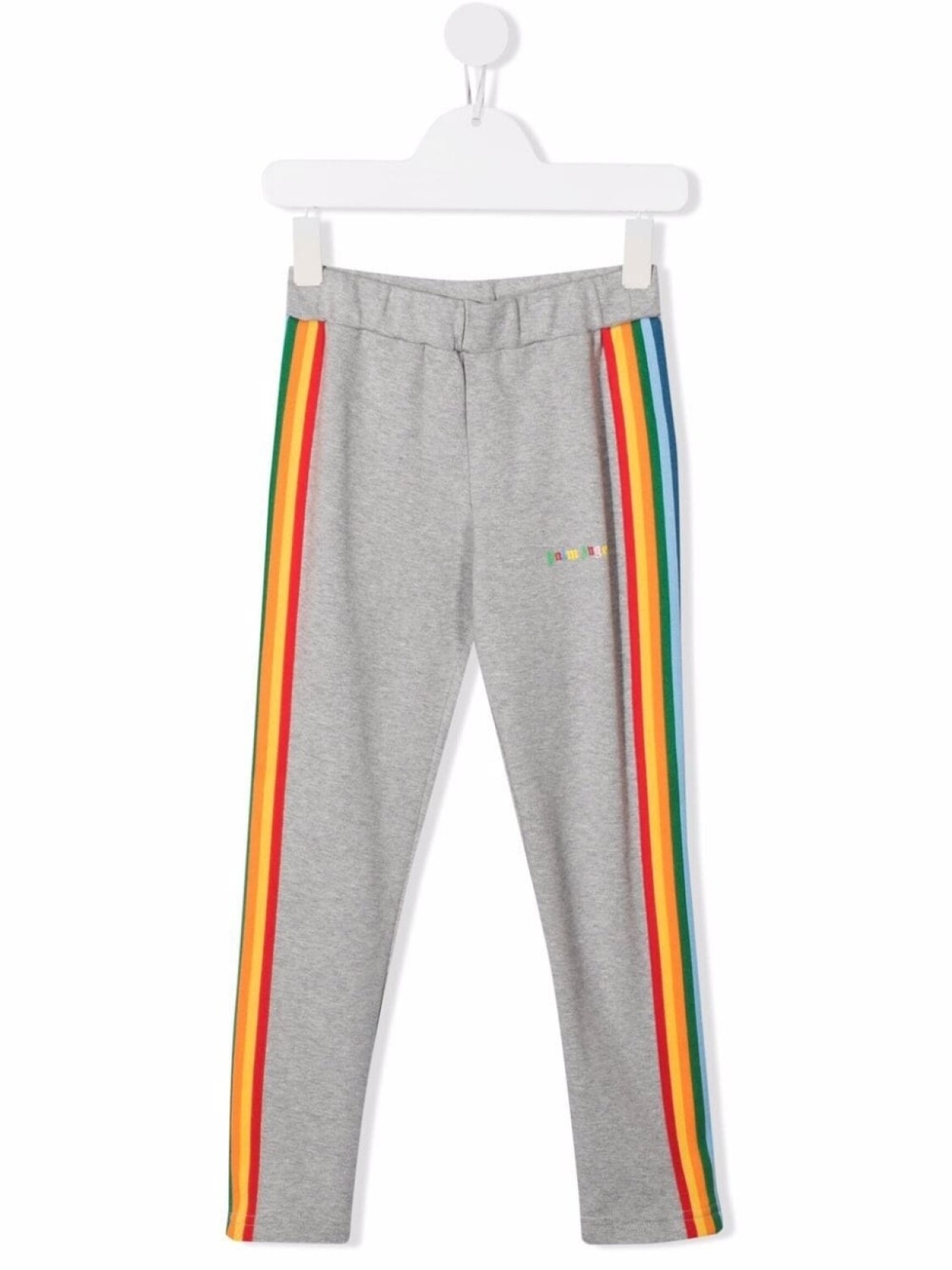 

Palm Angels Kids спортивные брюки с лампасами, серый