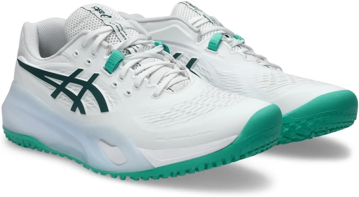 Кроссовки для тенниса ASICS Gel-Resolution X, White/Dark Neptune — фото 2