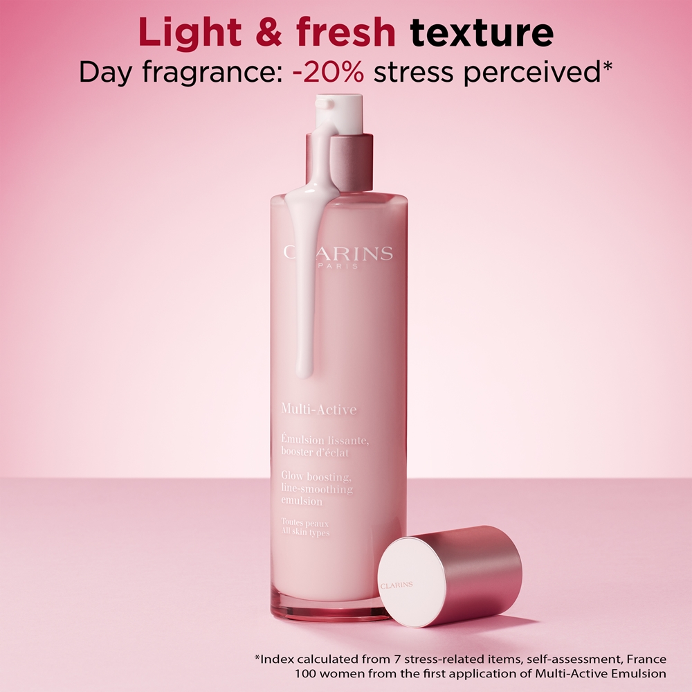 Эмульсия Clarins — Мультиактивная с осветляющим и разглаживающим эффектом, 100 мл — фото 4