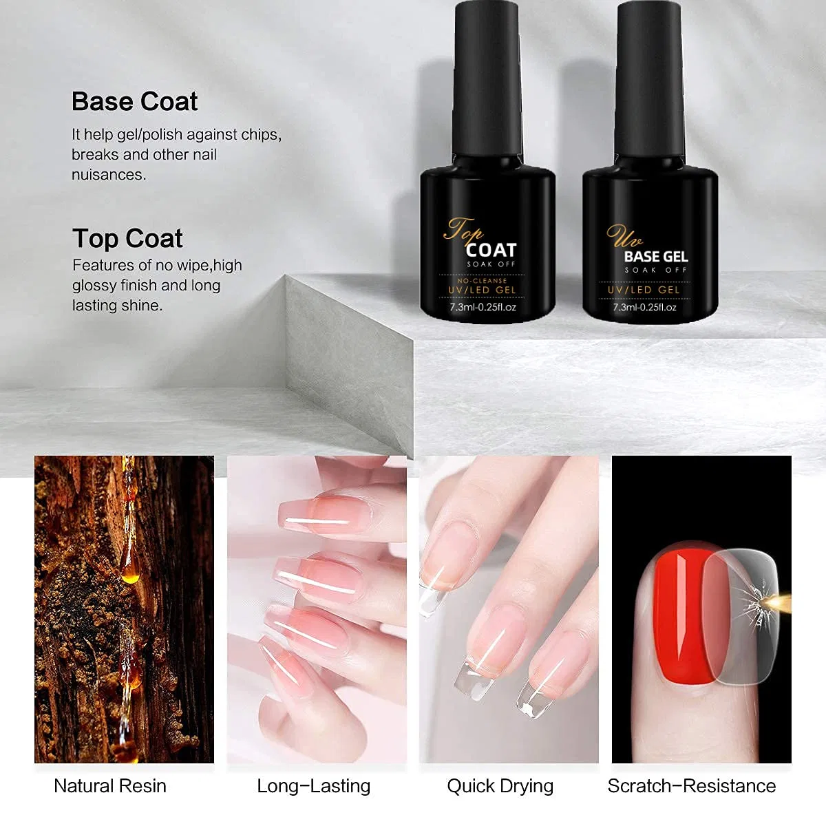 Набор для наращивания ногтей TEEROVA Builder Gel Nail Kit (3 цвета) Teerova, A — фото 4
