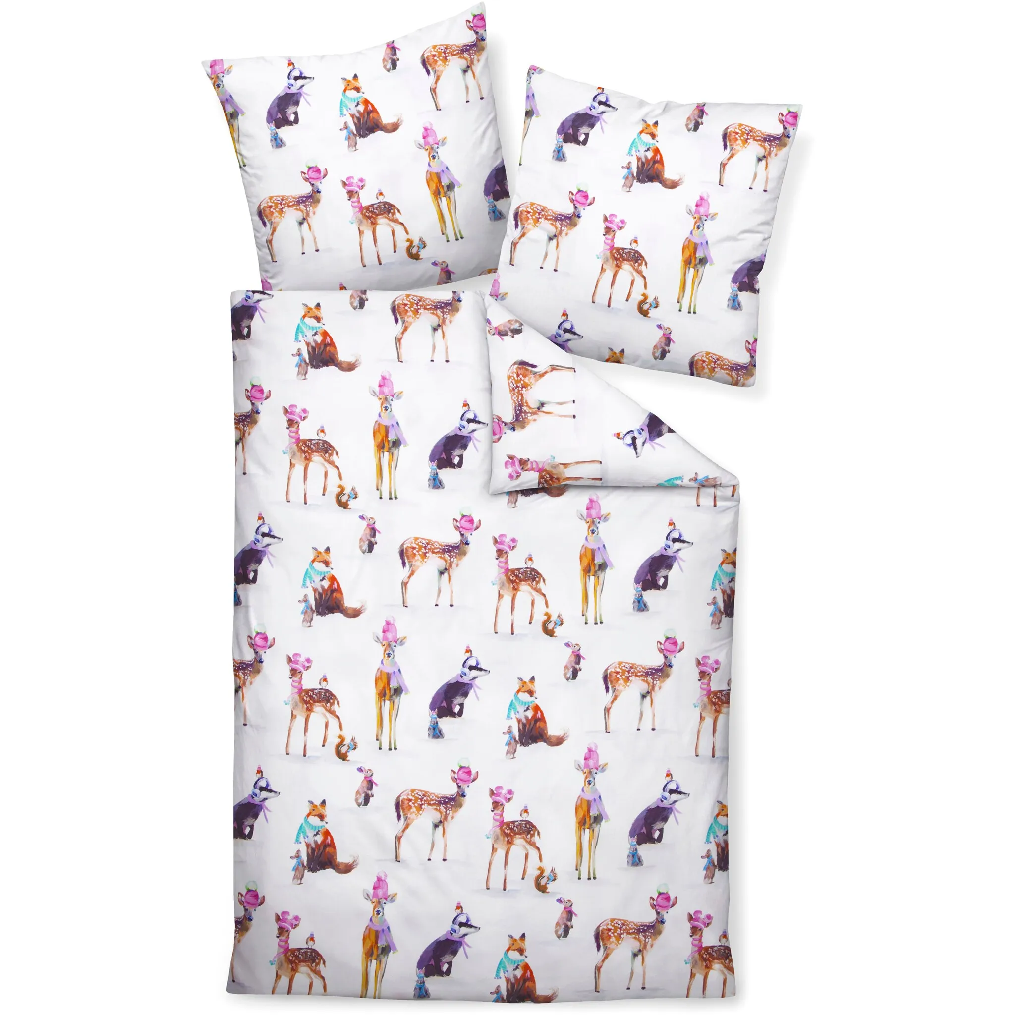 

Постельное белье Janine «Mako-Satin42115 09*155Х220.80х80», 9, цвет multicolor