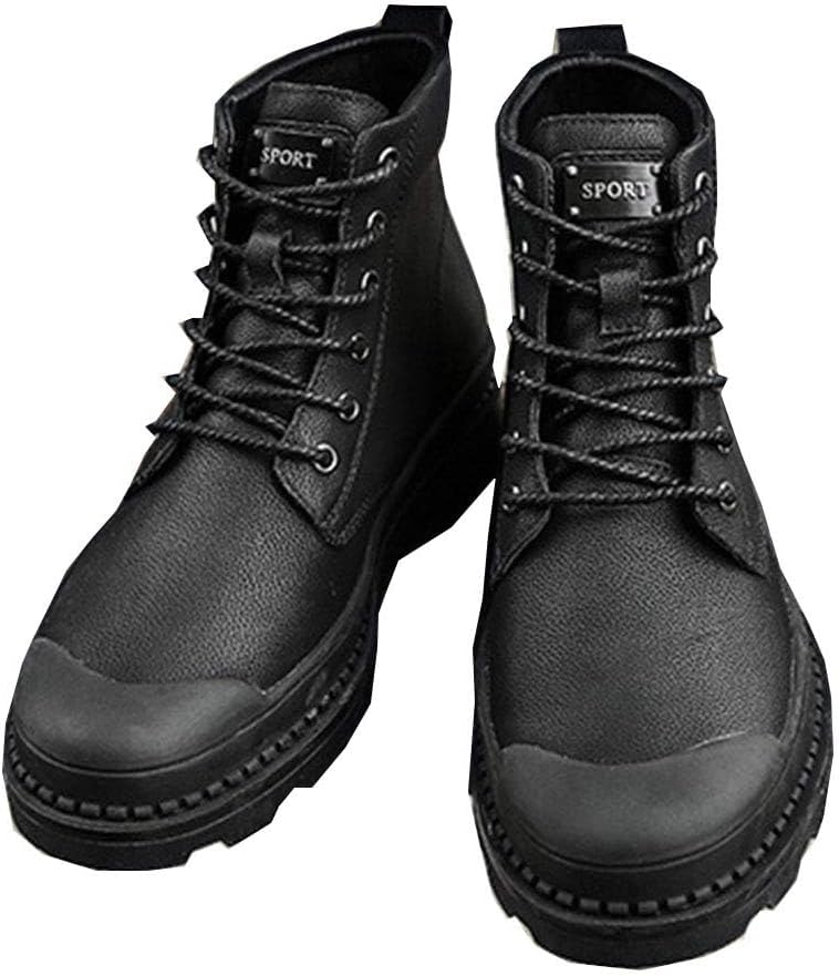 

Мужские зимние сапоги Asifn большого размера, бархатные, теплые, с хлопковой подкладкой, черные, утолщенные ботинки