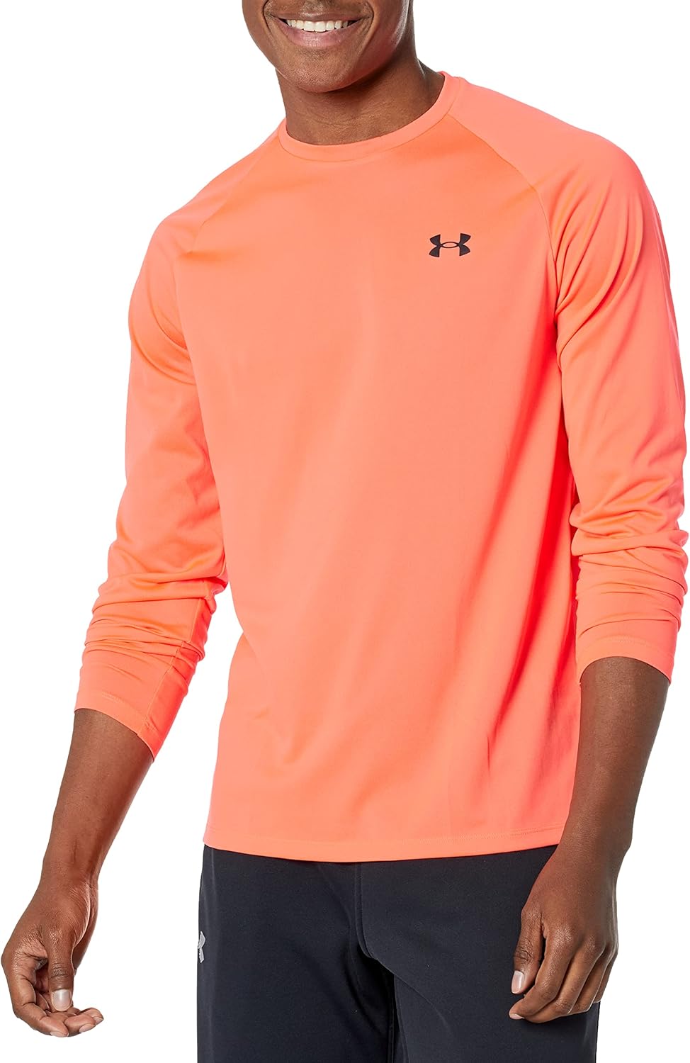 

Мужская футболка с длинным рукавом Under Armour Tech 2.0, (877) After Burn/Black