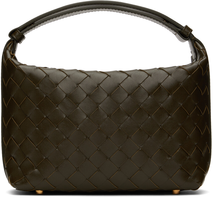 

Сумка Wallace Mini цвета хаки Bottega Veneta
