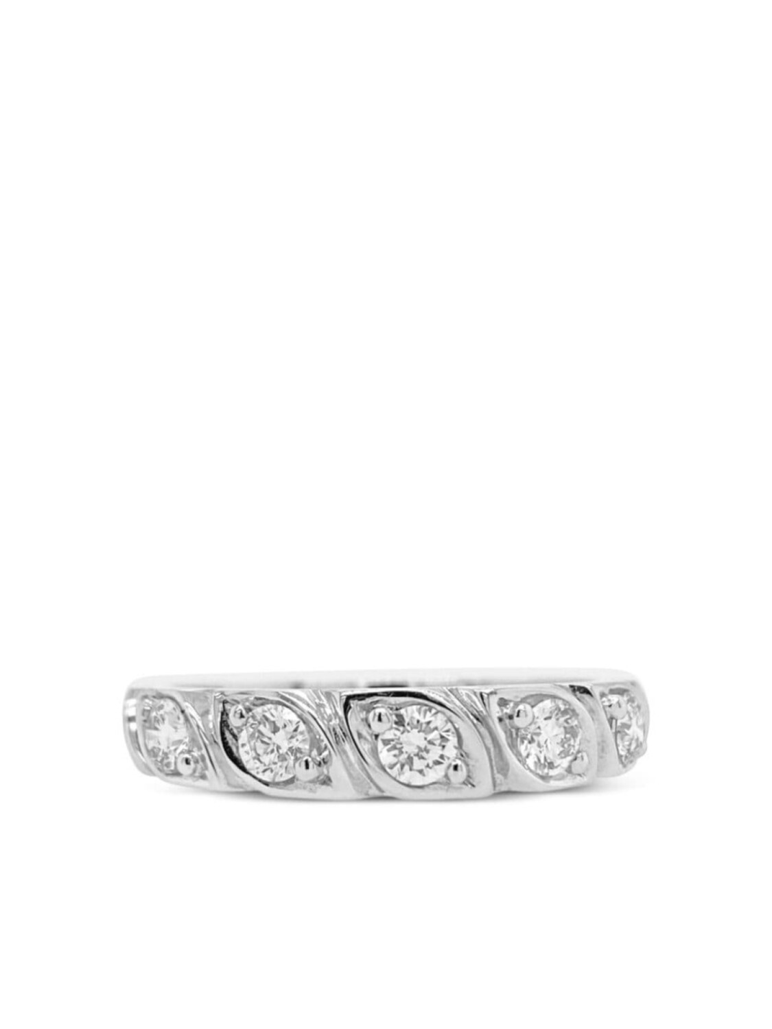 

Кольцо из белого золота с бриллиантами HYT Jewelry, серебряный