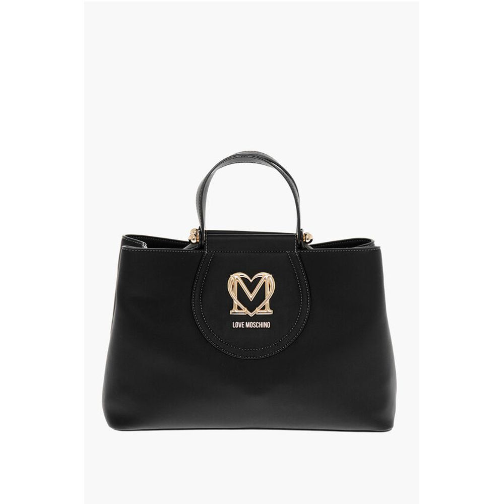 

Сумка-тоут LOVE из искусственной кожи с золотым логотипом Moschino, Black