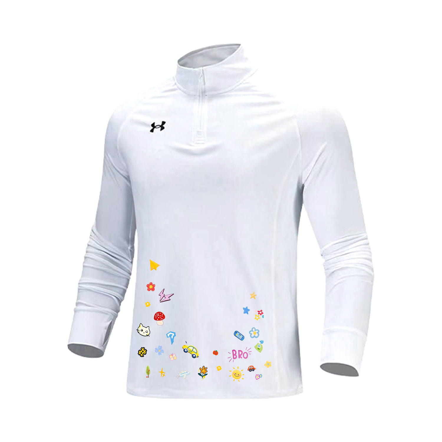 

Повседневный свитшот Unisex Under Armour, белый