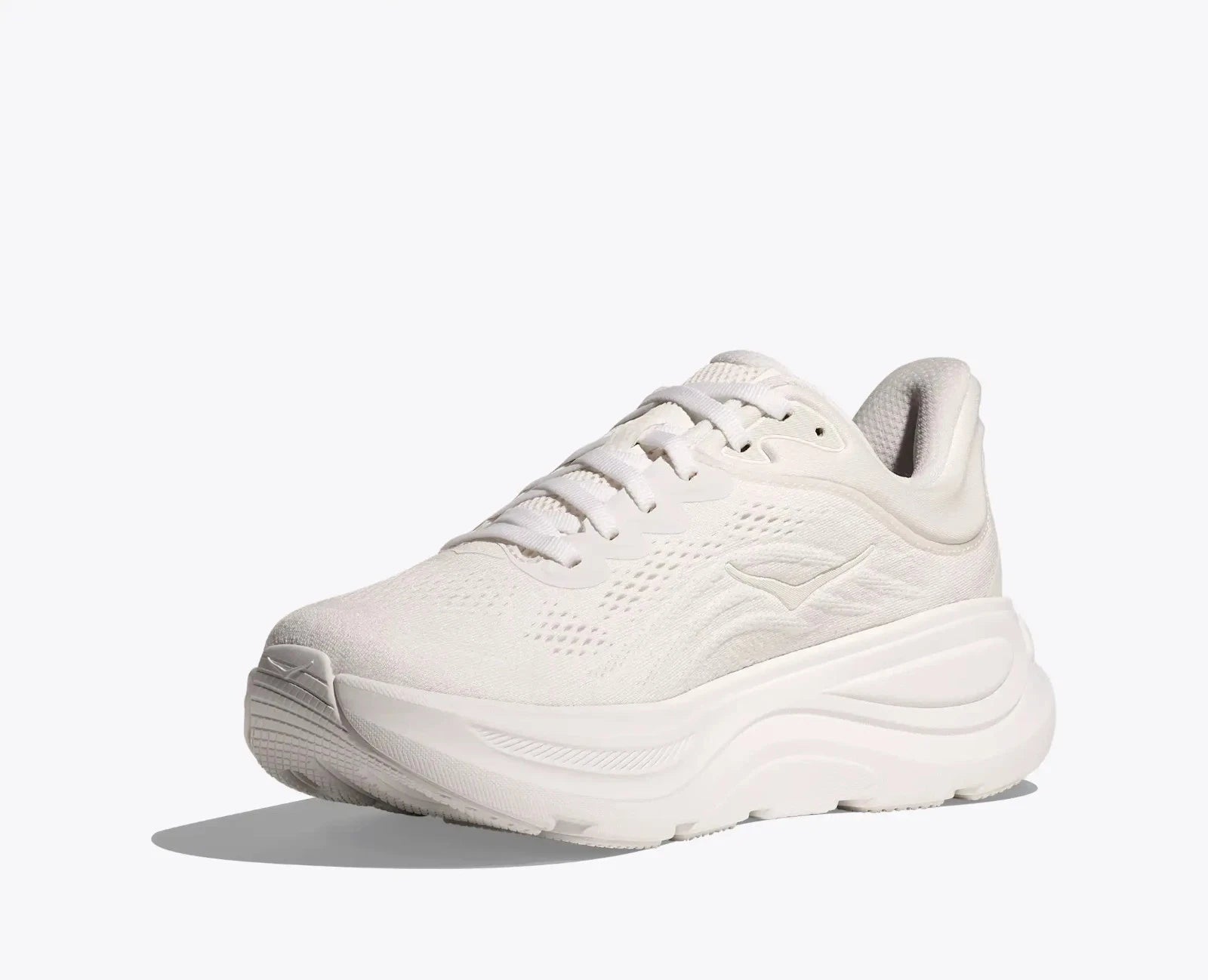 Кроссовки Hoka One One Rincon 4 1155130-BBLC, мужские, черные, со шнуровкой, для бега по шоссе Hoka, белый — фото 3