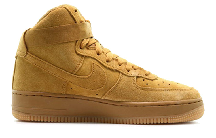 Кроссовки (GS) Nike Air Force 1 High LV8 'Wheat' 807617-701, коричневый — фото 2