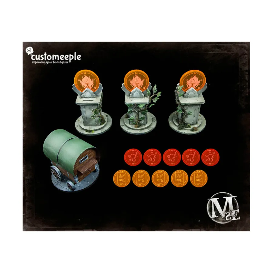 

Обновление набора «Gaining Grounds» 2018 — Изгой, Malifaux - Tokens, Markers, & Templates (Customeeple)