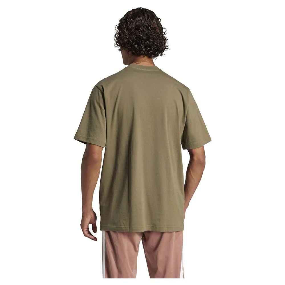 Футболка adidas Essentials Linear Single Jersey, зеленый — фото 2