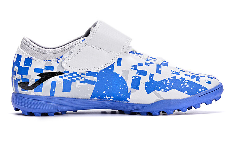 Детские футбольные бутсы Kids Low-top Белые/синие Joma, синий — фото 2