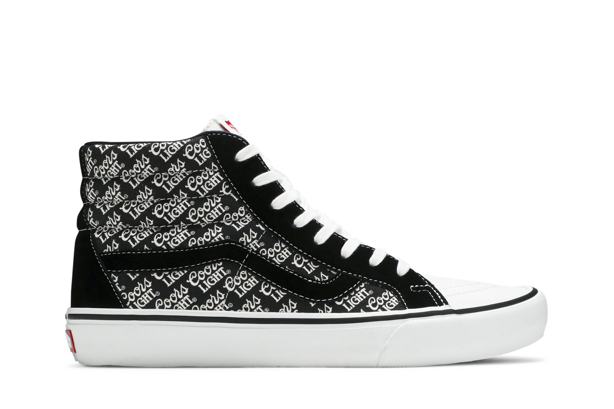 Кроссовки Coors Light x Sk8 Reissue Pro Vans, черный