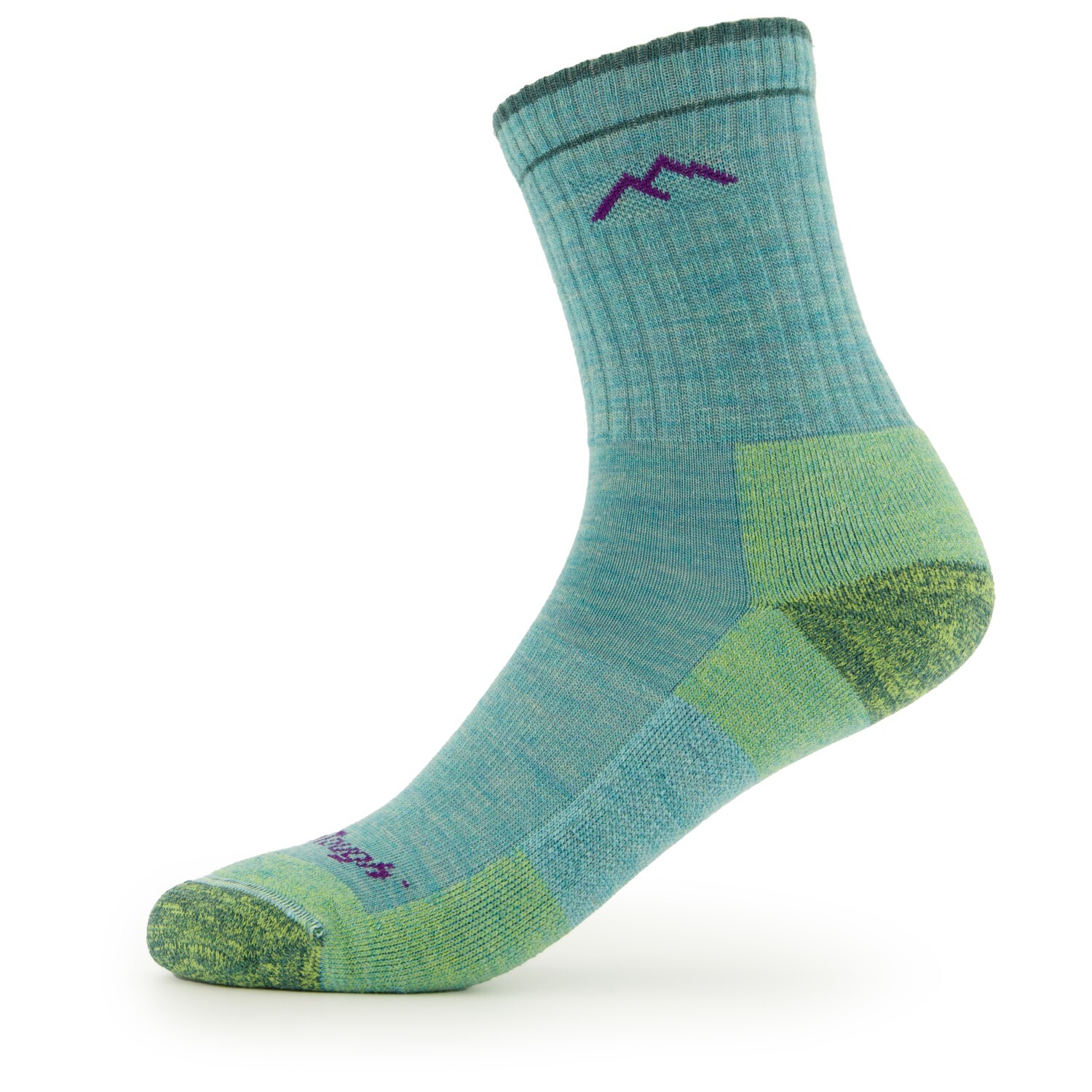 

Походные носки Darn Tough Women's Hiker Micro Crew Midweight with Cushion, цвет Aqua Heather