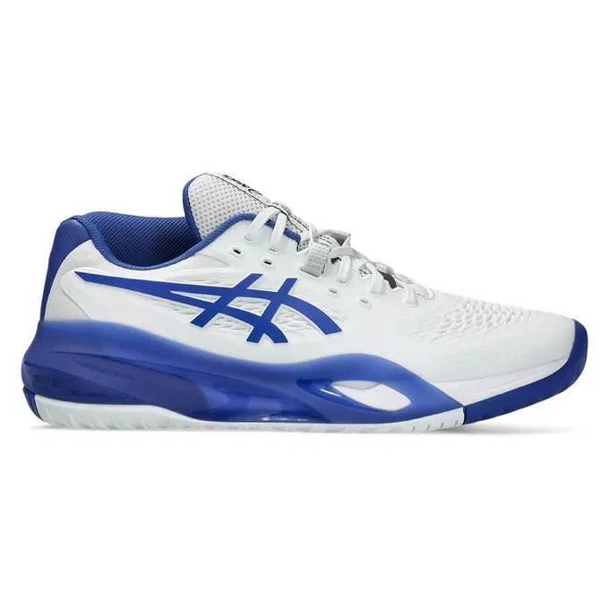 Мужские кроссовки для тенниса «Gel-Resolution X Wide» от ASICS, White X Dark Cobalt (101) — фото 3