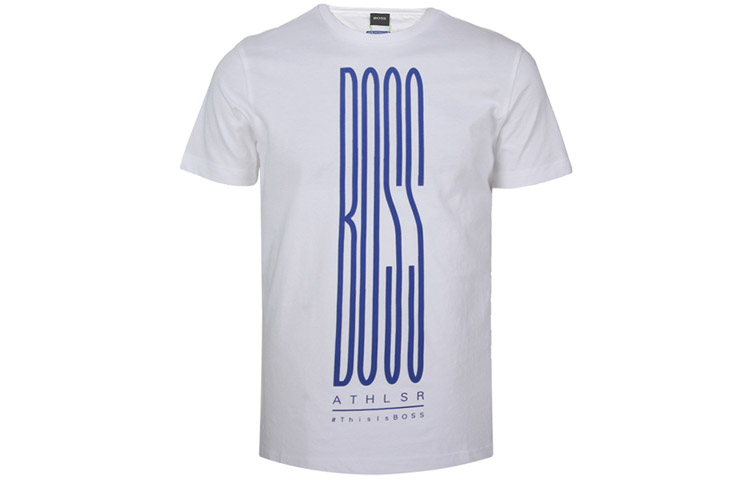 

HUGO BOSS Футболка мужская белая, Белый, HUGO BOSS Футболка мужская белая