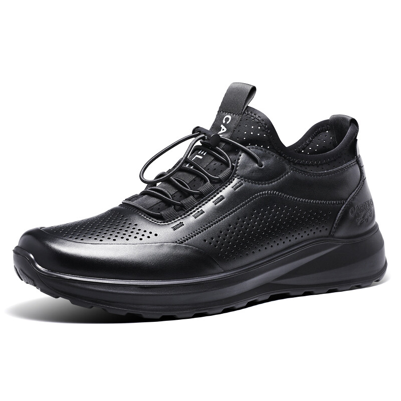 Мужские туфли CARTELO Men's Casual Shoes Men Low-Top Black — фото 2