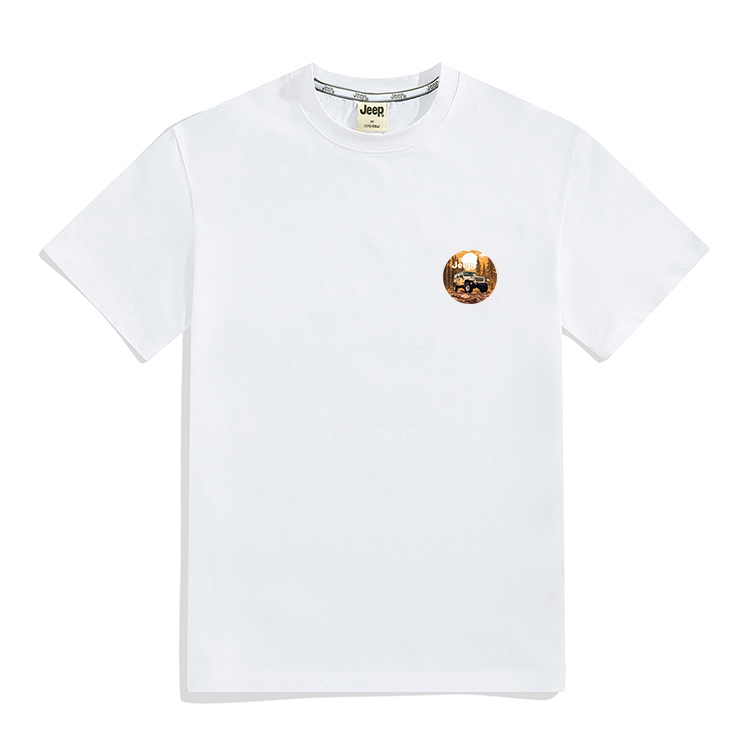 

Футболка Unisex Crew Neck Moderate Straight Fit Jeep, белый