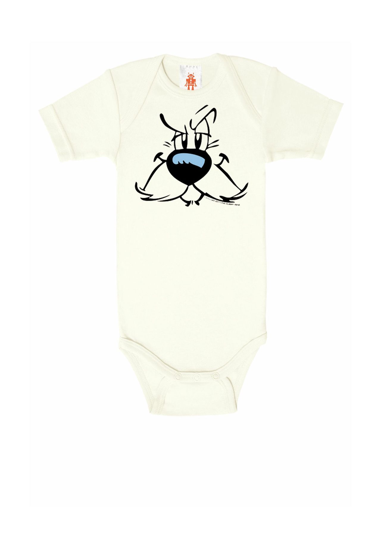 

Baby Body Asterix - Idefix - Лицо LOGOSHIRT, цвет Almost White