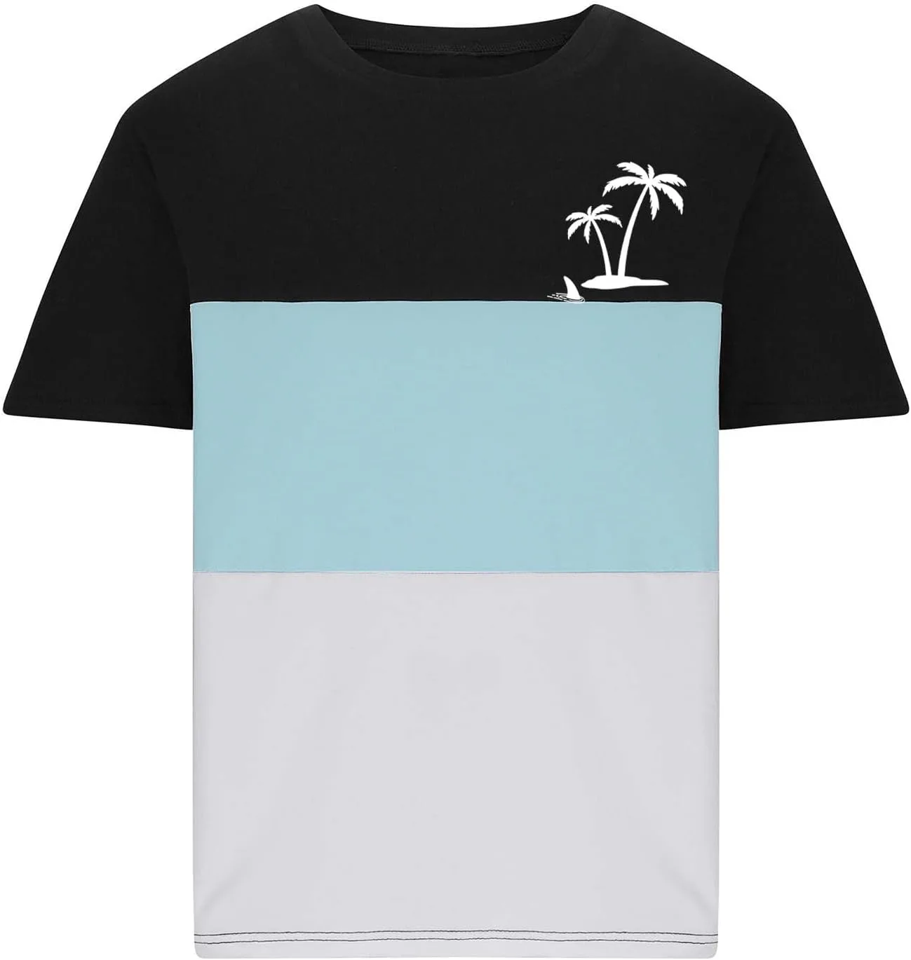 Мужская футболка Classic Crew Neck с коротким рукавом и принтом Coconut Palm — фото 3
