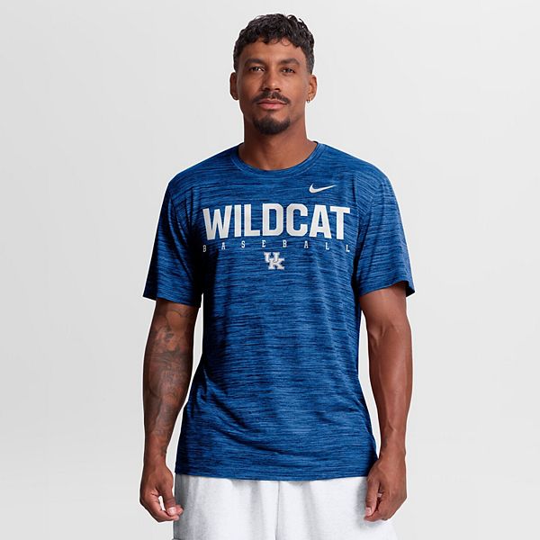 Мужская футболка velocity dri-fit royal kentucky wildcats dugout Nike — фото 2
