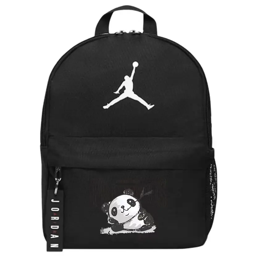 

Jordan Полиэстеровый рюкзак обычный унисекс черный, Panda