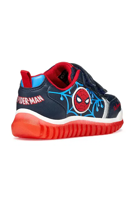 Кроссовки детские LIGHTYLOO x Spiderman Geox, синий — фото 4
