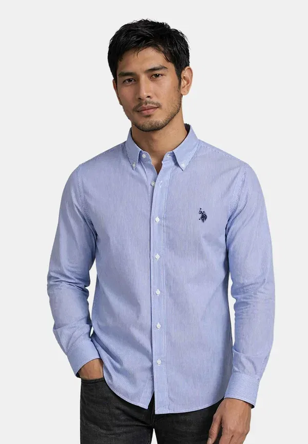 Рубашка U.S. Polo Assn. Usdeclaan, синяя
