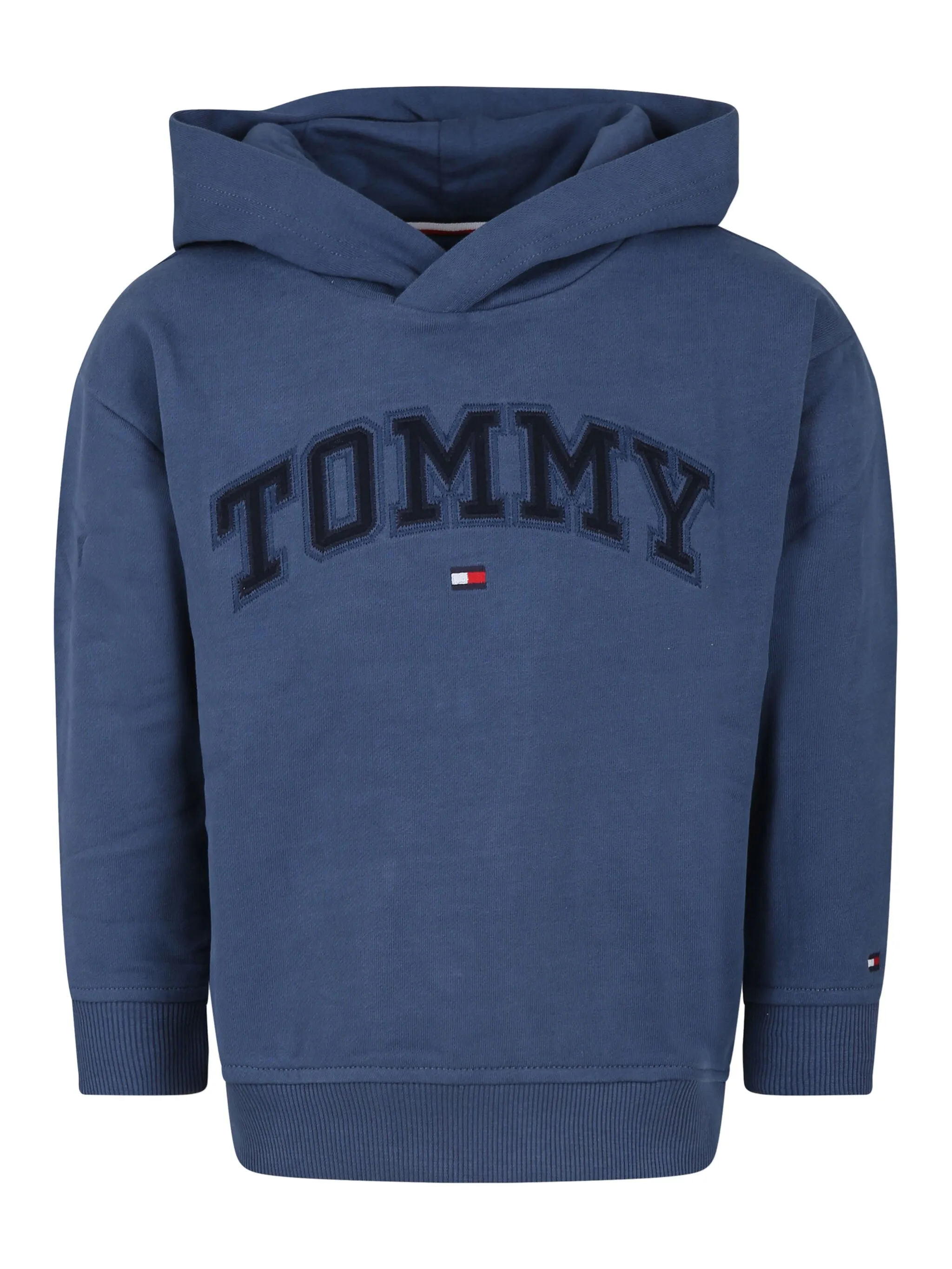 

Худи с вышитым логотипом Tommy Hilfiger Junior, синий