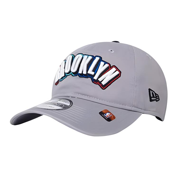 

New Era Хлопковая бейсболка унисекс серая, Gray