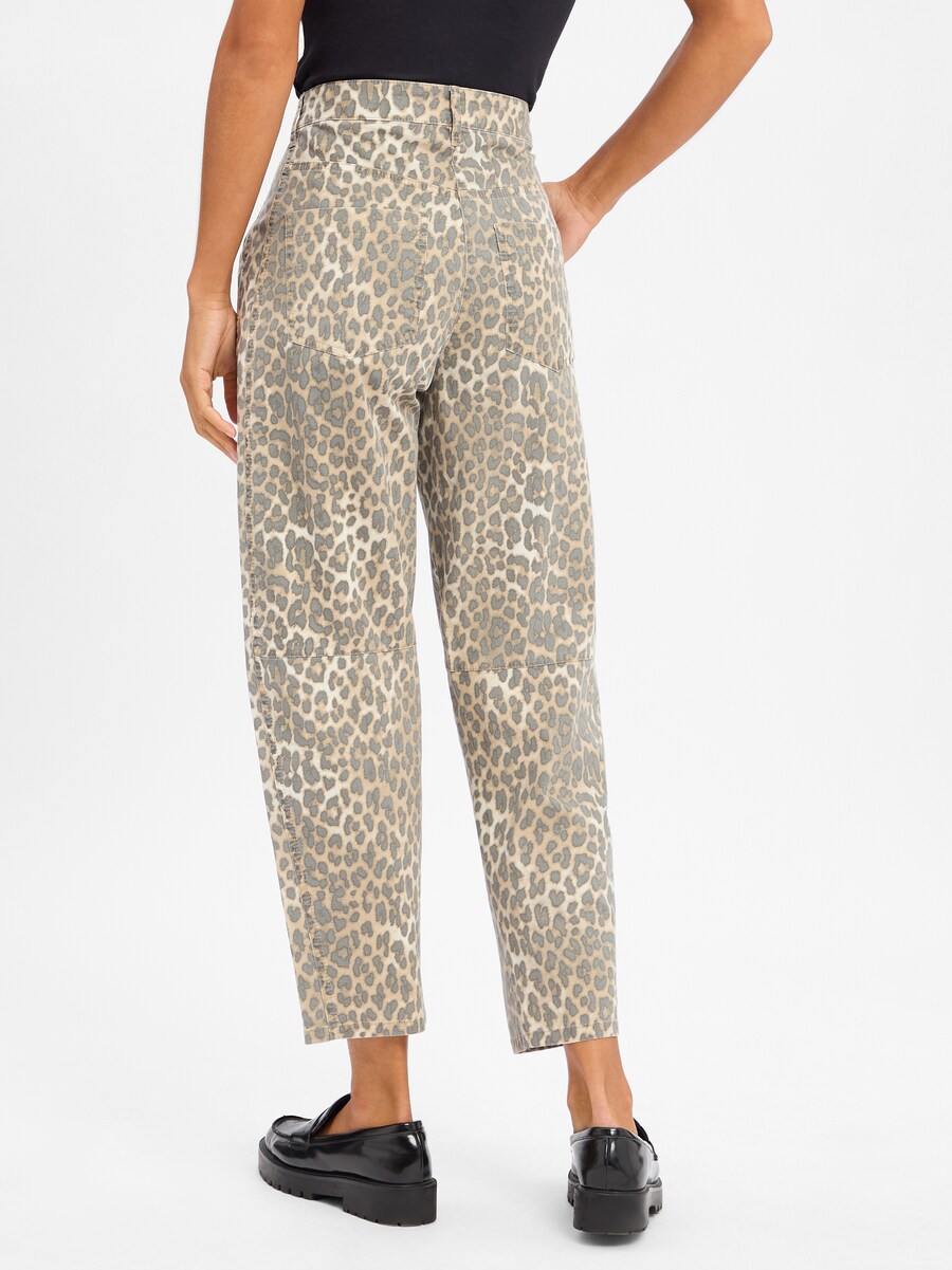 

Обычные брюки со складками спереди Cambio Eve, коричневый