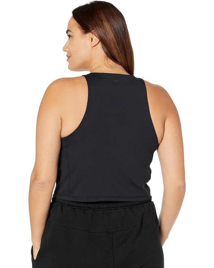 

Топ Madewell Plus MWL Form Racerback Crop Top, реальный черный