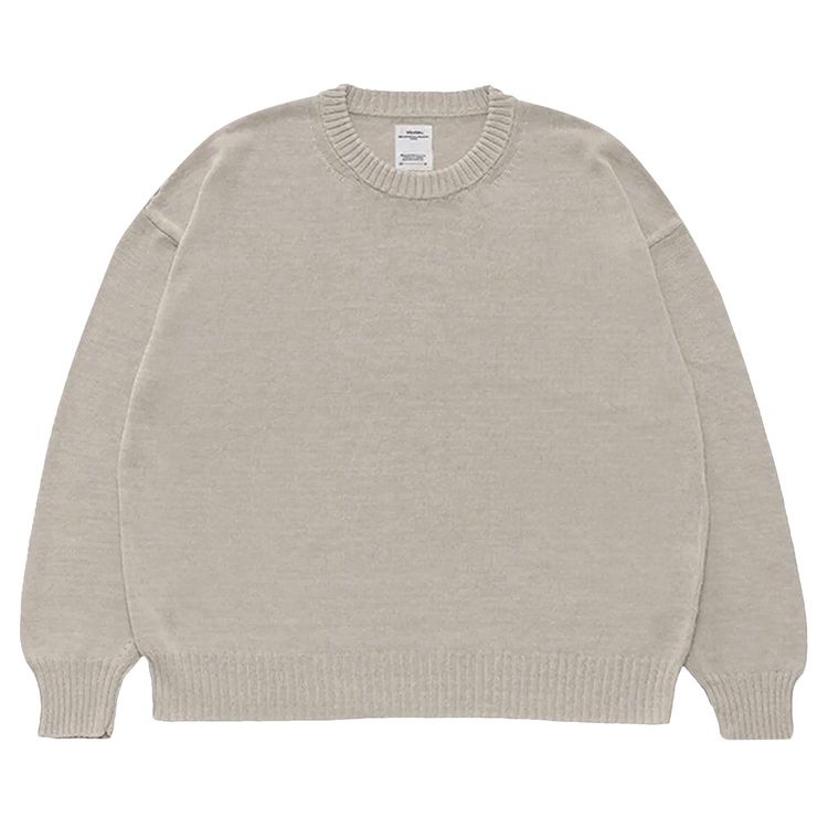 

Свитер Visvim Damaged Jumbo SB Sweater Ivory, кремовый