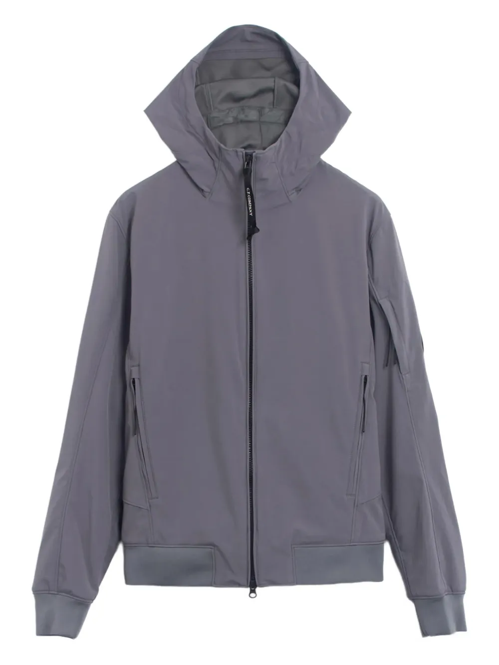 

Куртка с капюшоном из ткани "шелл" C.P. Company, серый