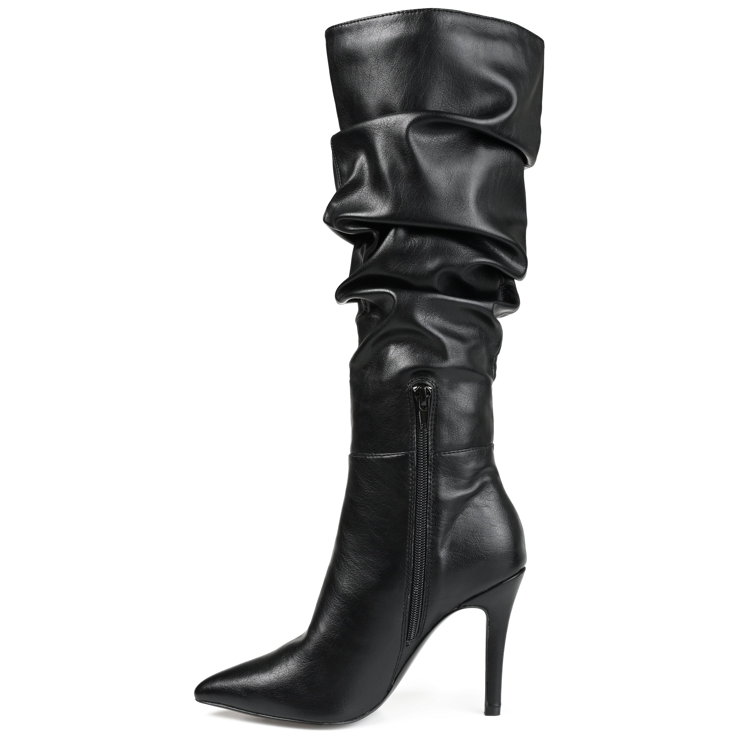 Женские сапоги-сари Tru Comfort Foam Wide Calf из коллекции Journee, черный — фото 2