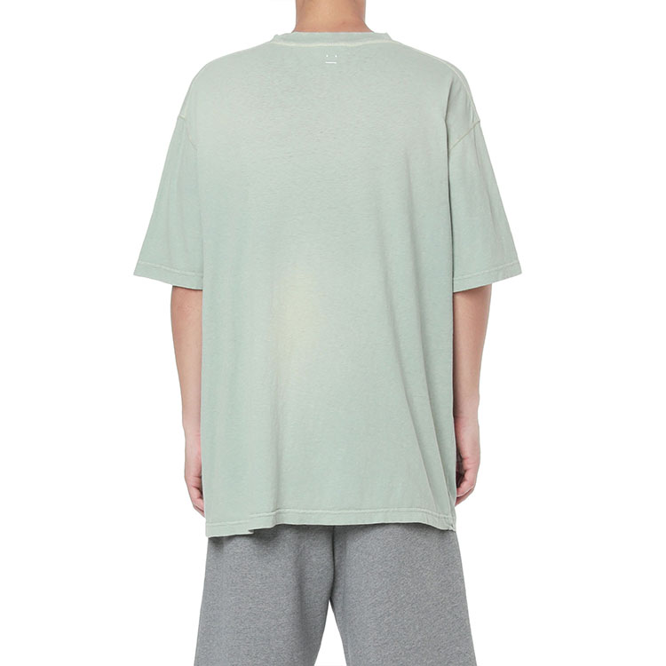 Футболка унисекс светло-зелёная Acne Studios — фото 4
