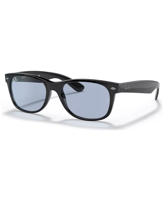 

Солнцезащитные очки унисекс с низкой перемычкой, RB2132F 55 Ray-Ban, черный