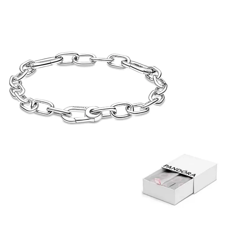 

Серебряный браслет 925 пробы для женщин Silver Pandora, серебряный