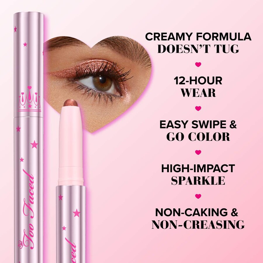 Быстросохнущие тени-карандаш для век Quickie Queen Too Faced, Lilac Lust — фото 4
