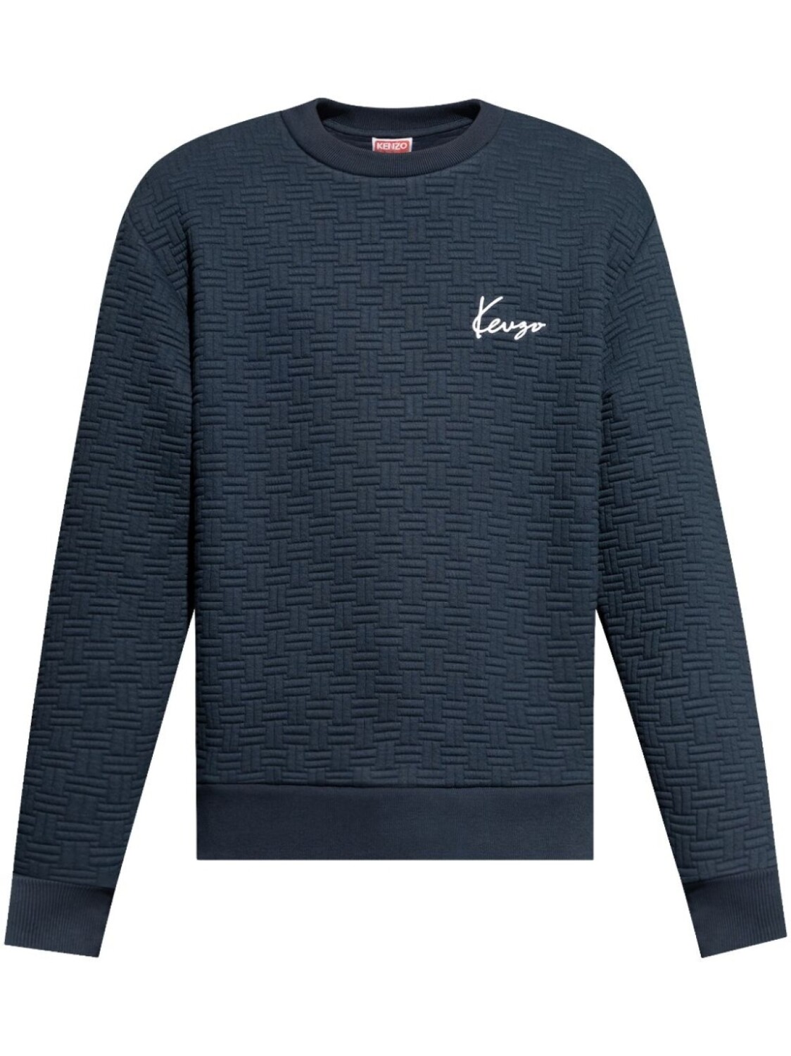 

Толстовка с вышитым логотипом Kenzo, синий