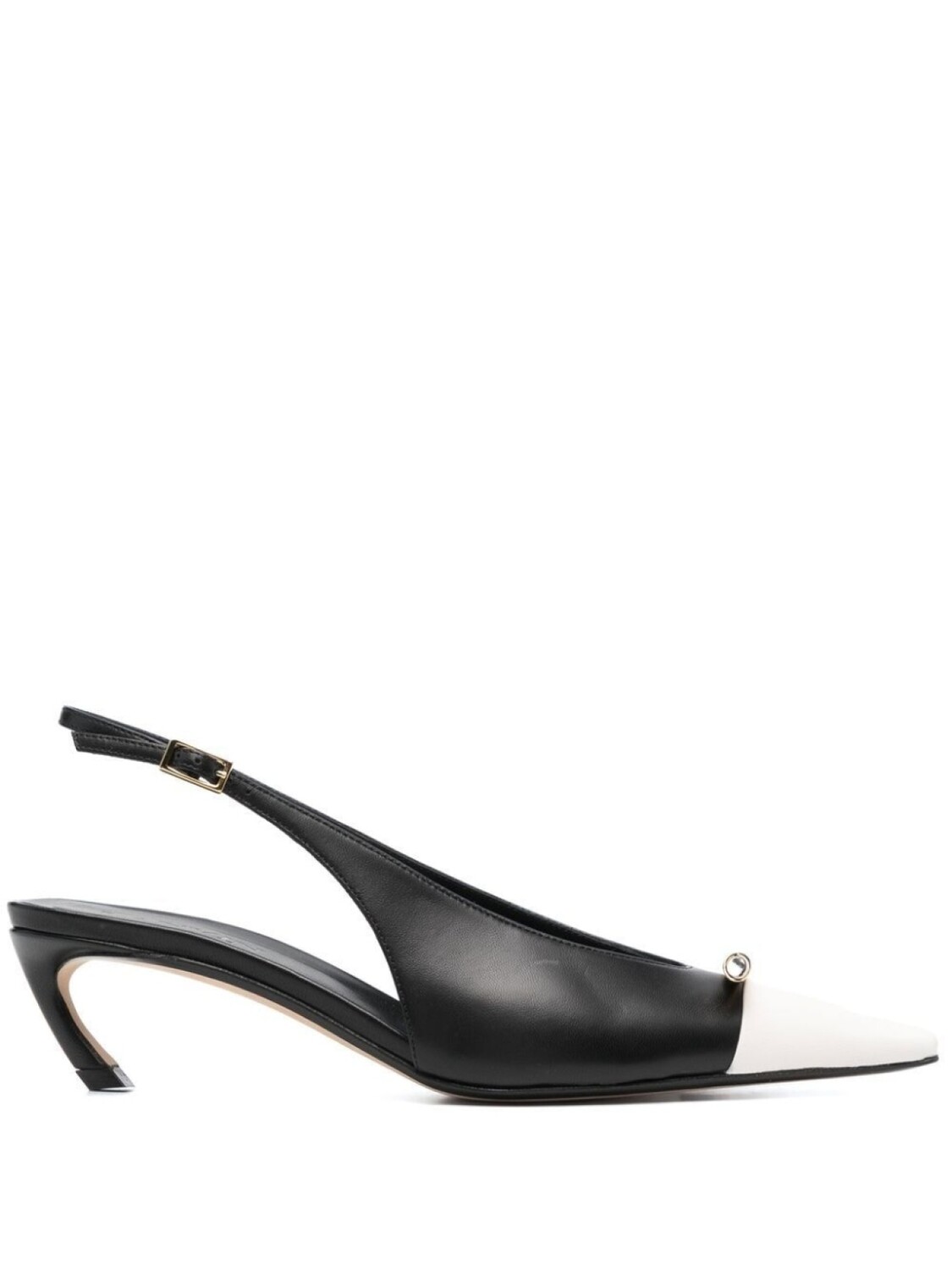 Lanvin туфли Rita 50 с ремешком на пятке, черный