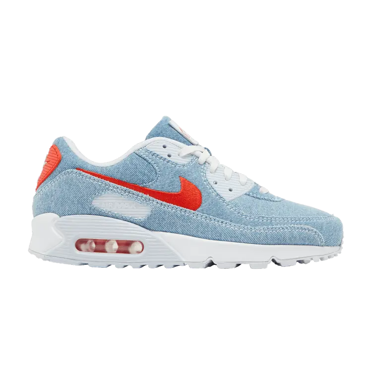 

Кроссовки Nike Air Max 90 'Denim', синий
