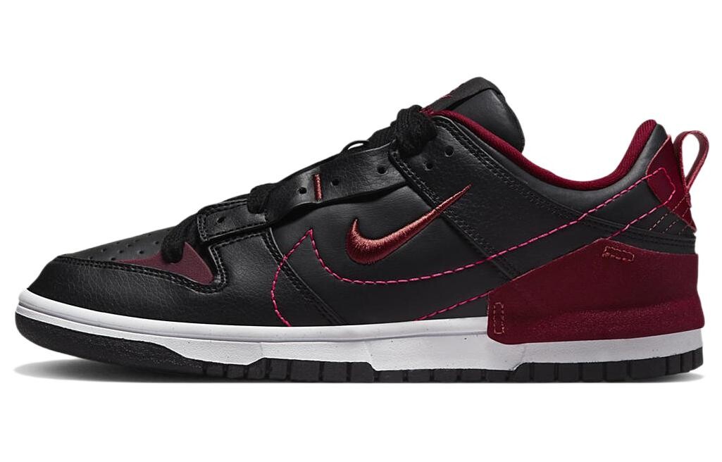 Кроссовки Nike Dunk Low Disrupt 2 Black Dark Beetroot (женские)