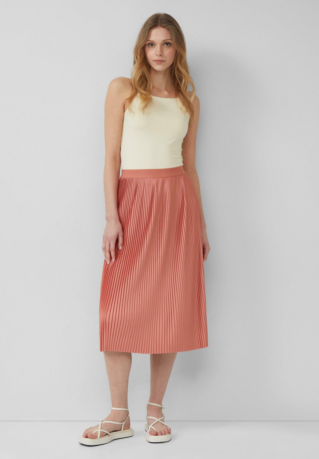 

Юбка плиссированная ELASTISCHE BAND - A-line skirt QS, лосось