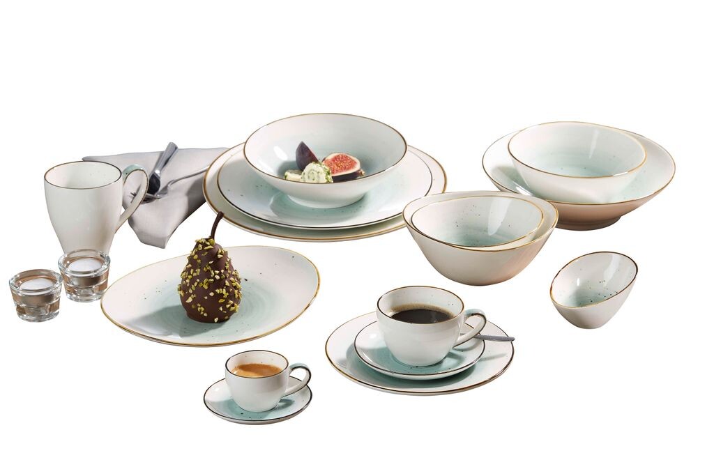 

Кофейно-обеденный сервиз 30 шт. Cosmo синий Ritzenhoff & Breker