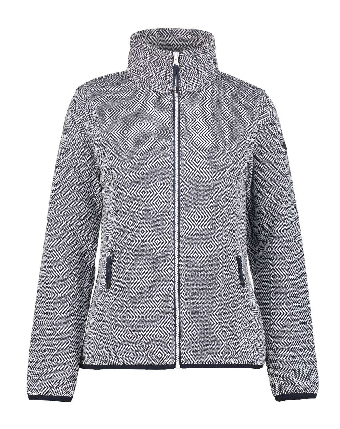 

ICEPEAK Спортивная флисовая куртка 'Aikes' в сером цвете