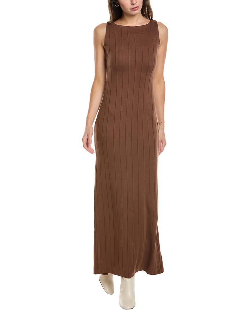 

Платье макси от Rag & Bone Marie, коричневый