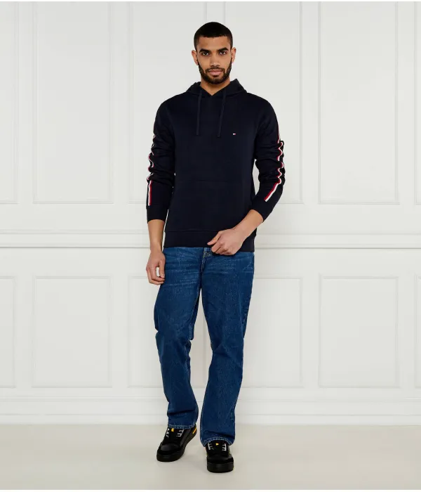 Толстовка Global Stripe Regular fit Tommy Hilfiger, синий — фото 2