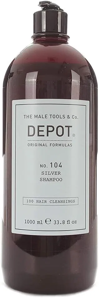 Серебряный шампунь «No. 104 Silver Shampoo» 1000 мл от DEPOT