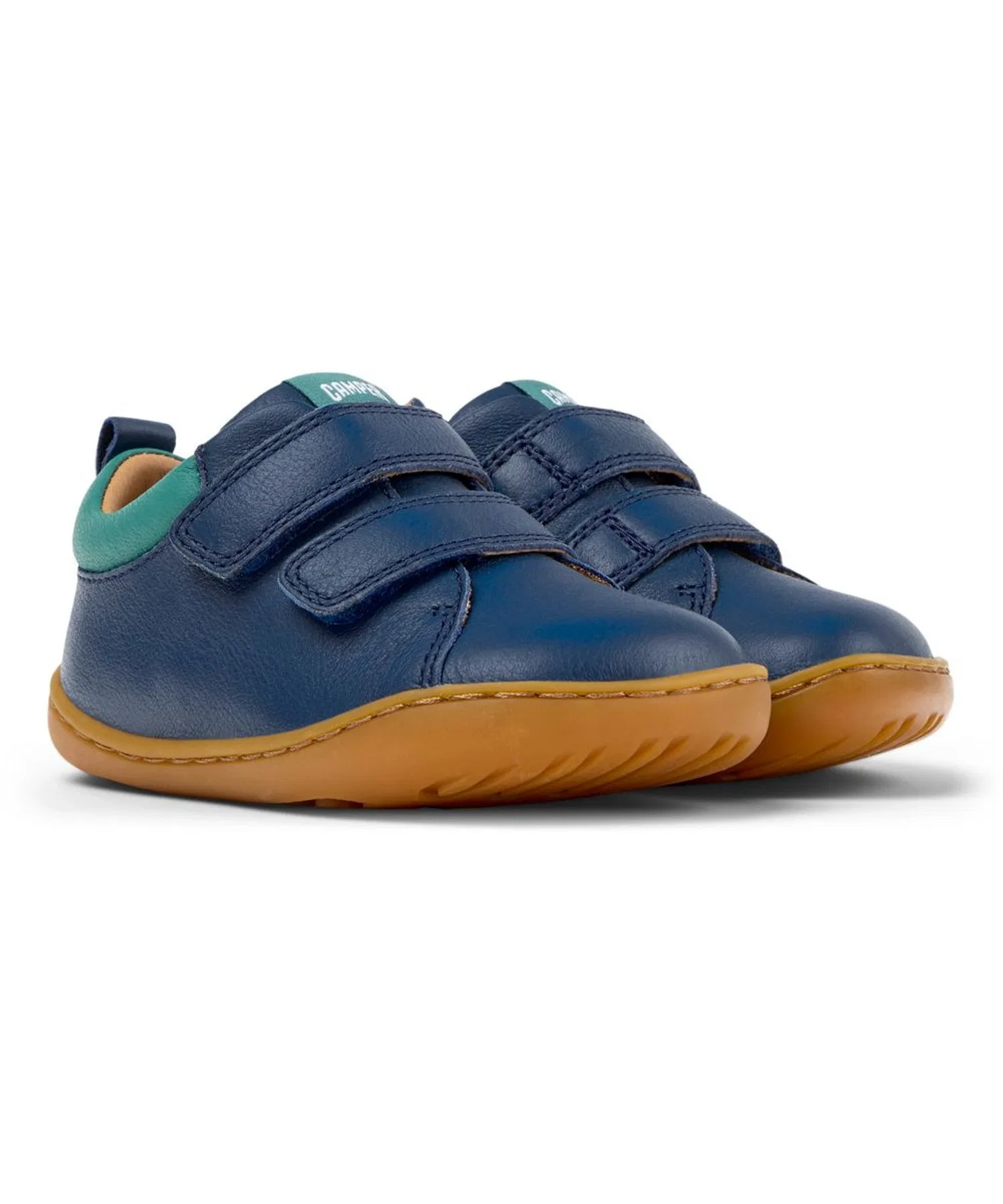 Детские кроссовки из кожи CAMPER PEU CAMI синие